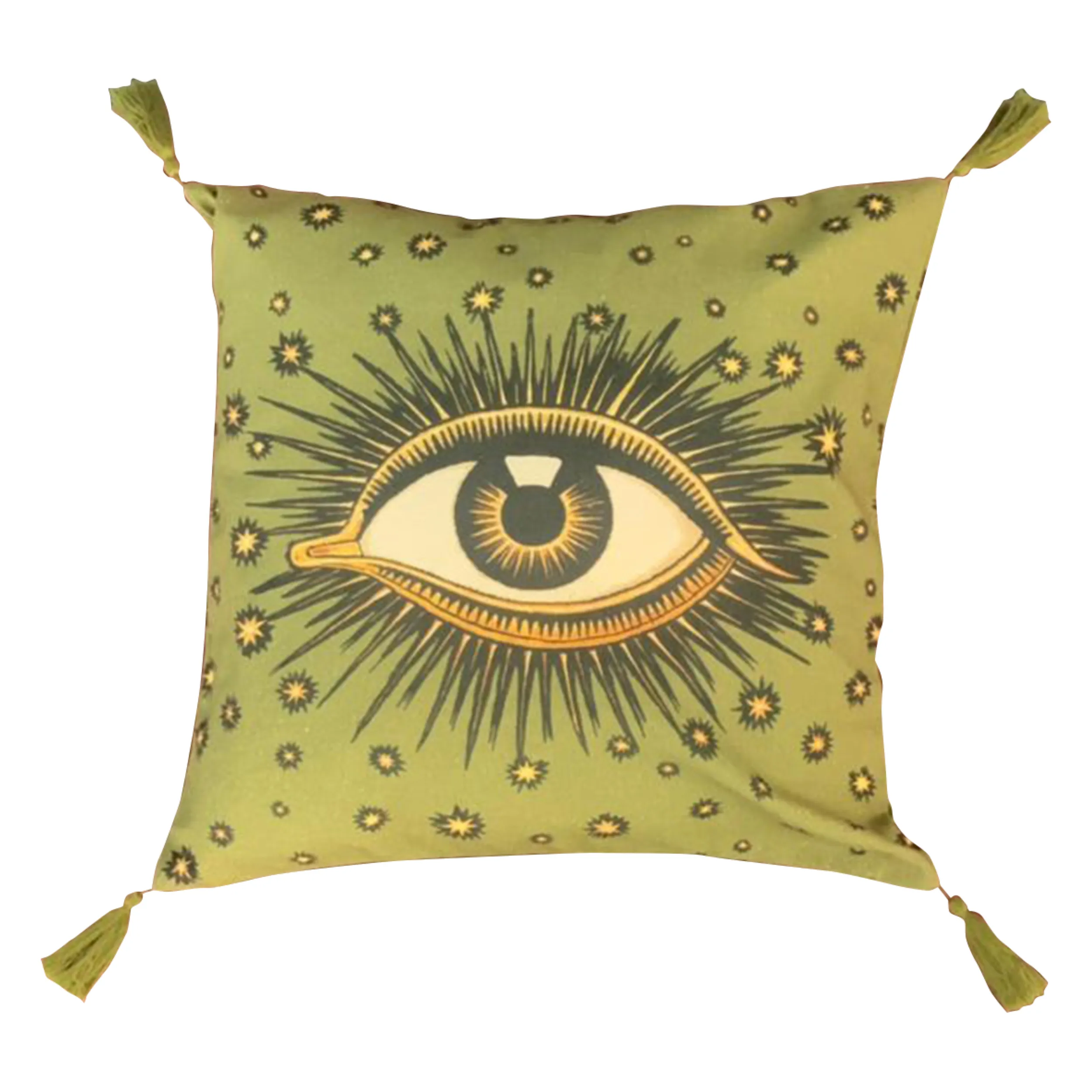 les-ottomans-eyc02-baumwoll-kissenbezug-all-seeing-eye-mit-quasten image 1