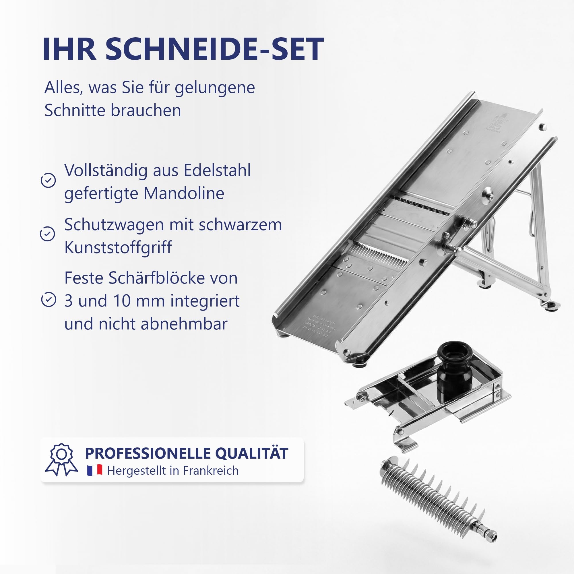 louis-tellier-edelstahl-mandoline-mit-schlitten-25-x-12-x-7-cm-3-10-mm image 8