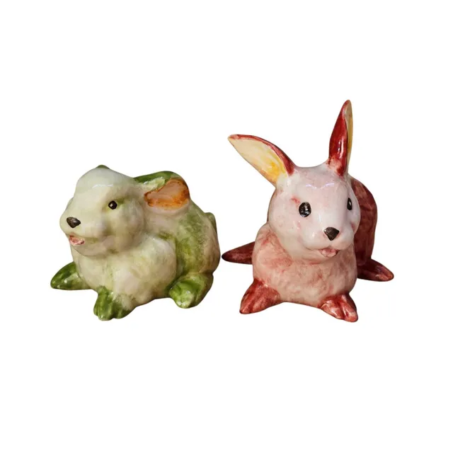 les-ottomans-platzkartenhalter-hase-keramik-handbemalt-2er-set image 1