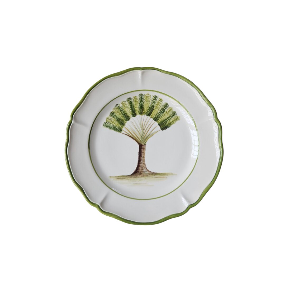 les-ottomans-ttr04-desserteller-keramik-mit-baum-motiv-handbemalt image 1
