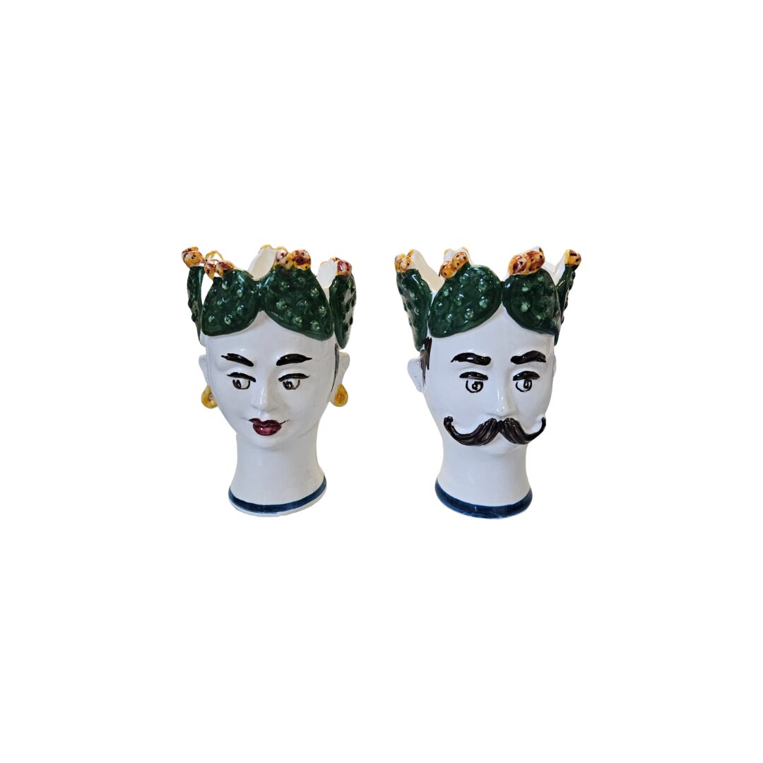 les-ottomans-sicily-sculpture-vase-scu08s-keramik-handbemalt image 1