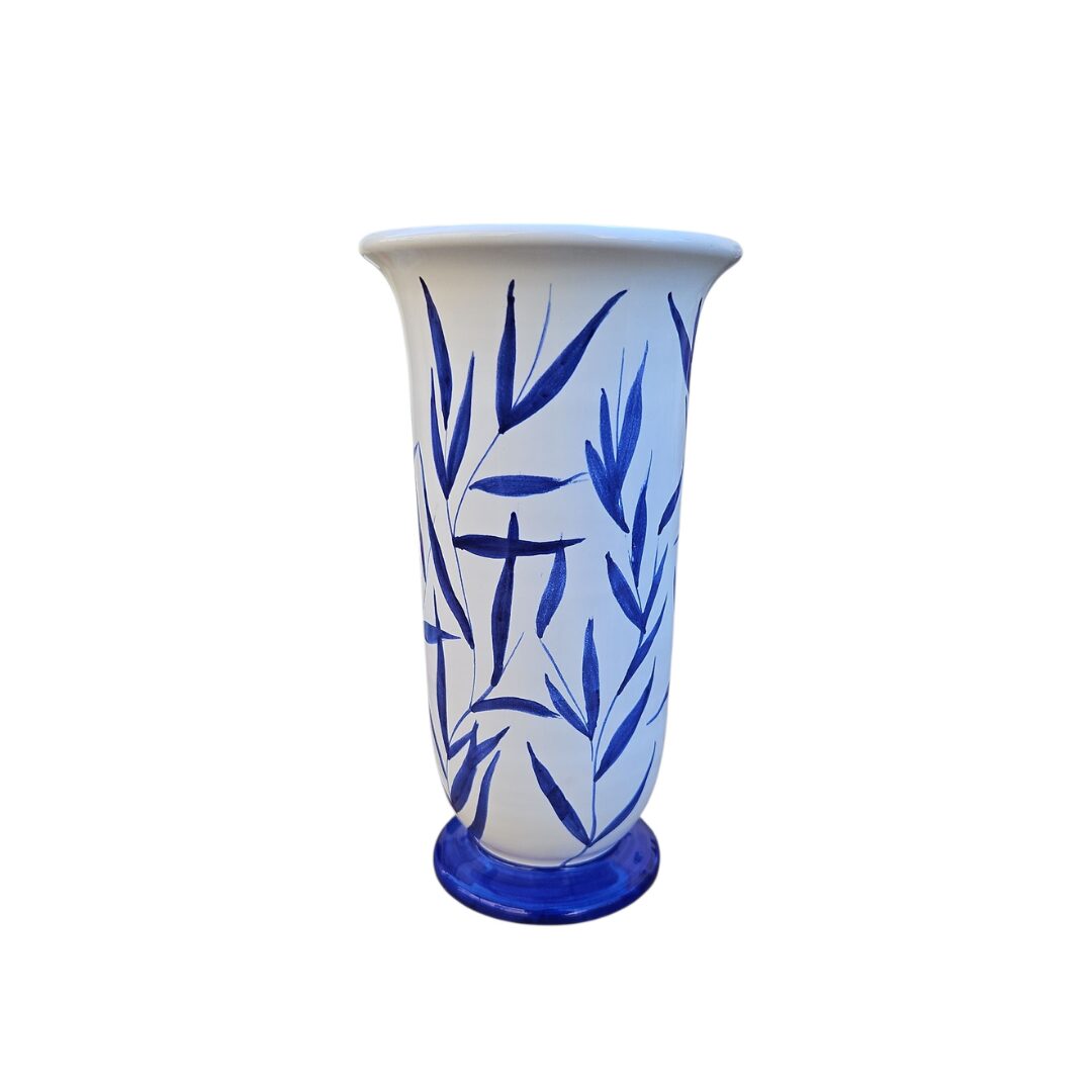 les-ottomans-bamb-vase-aus-keramik-handbemalt image 1