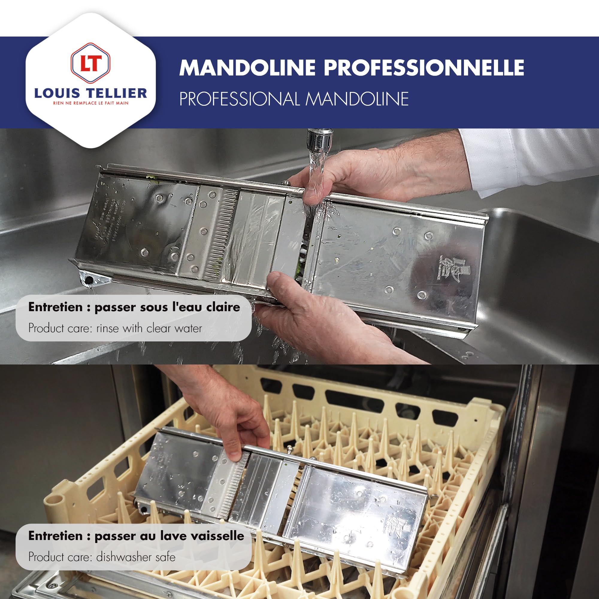 louis-tellier-bron-coucke-mandoline-edelstahl-profi-verstellbar image 7