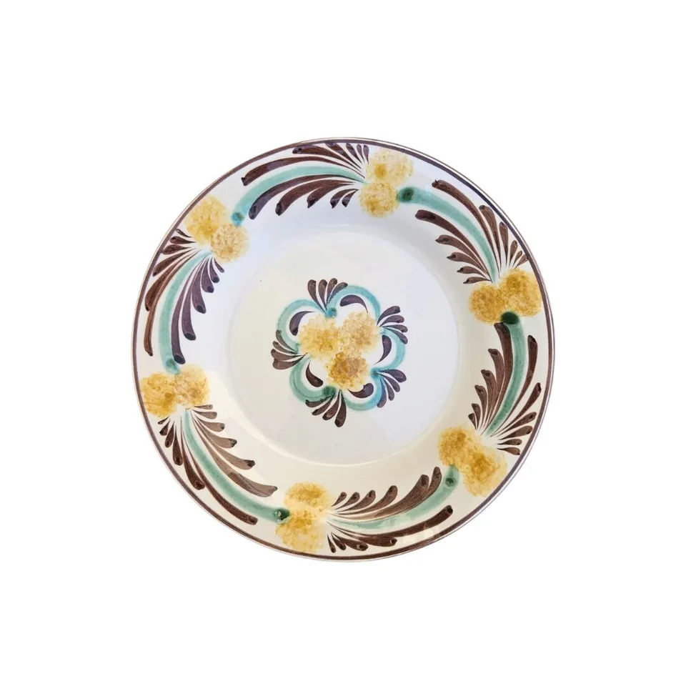 les-ottomans-the-farm-dessertteller-aus-keramik-handbemalt image 1
