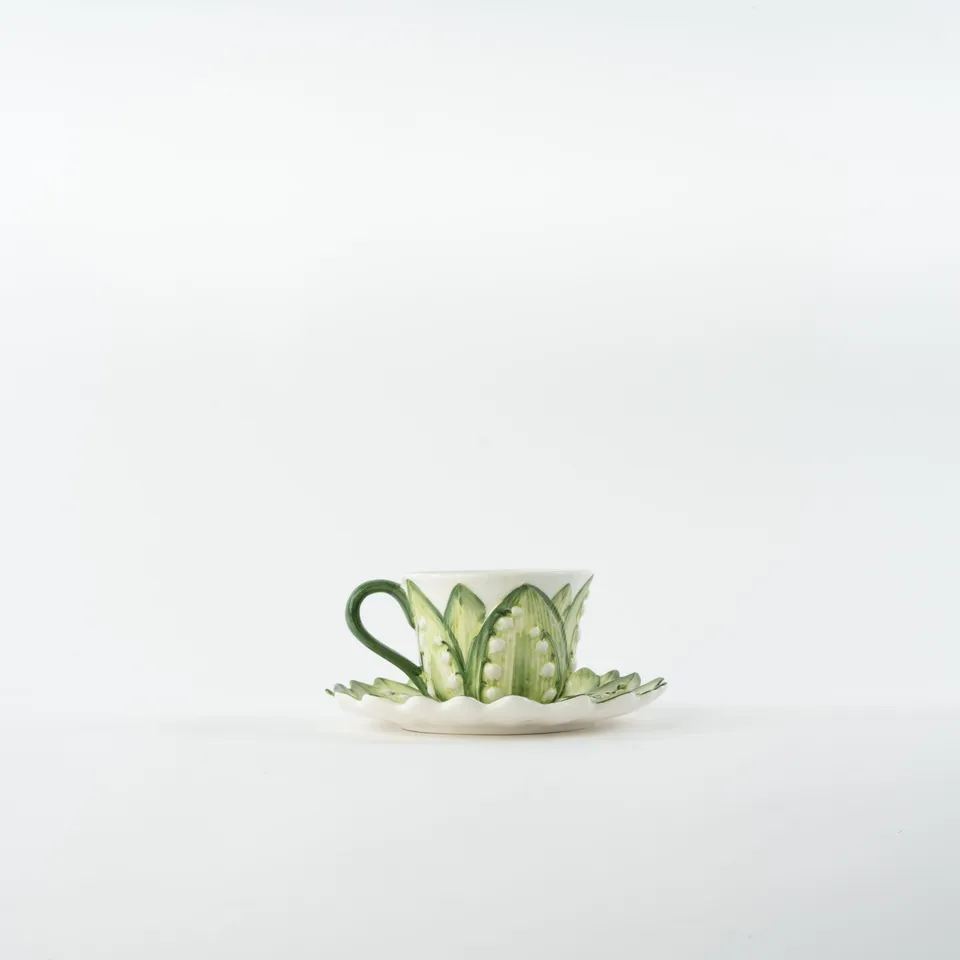 les-ottomans-lily-of-the-valley-teetasse-mit-untertasse-keramik image 1