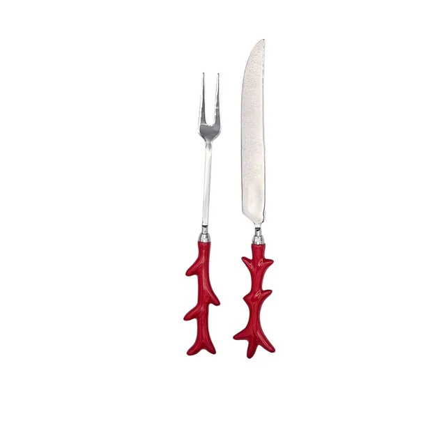 les-ottomans-saint-jacques-bratenmesser-set-cort04-edelstahl-mit-rotem-korallen- image 1
