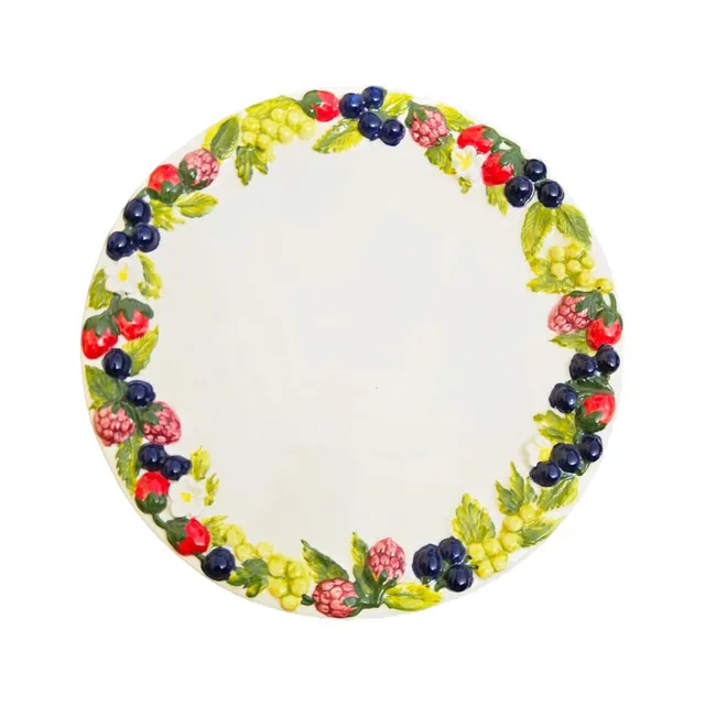 les-ottomans-berries-platzteller-aus-keramik-handbemalt image 1