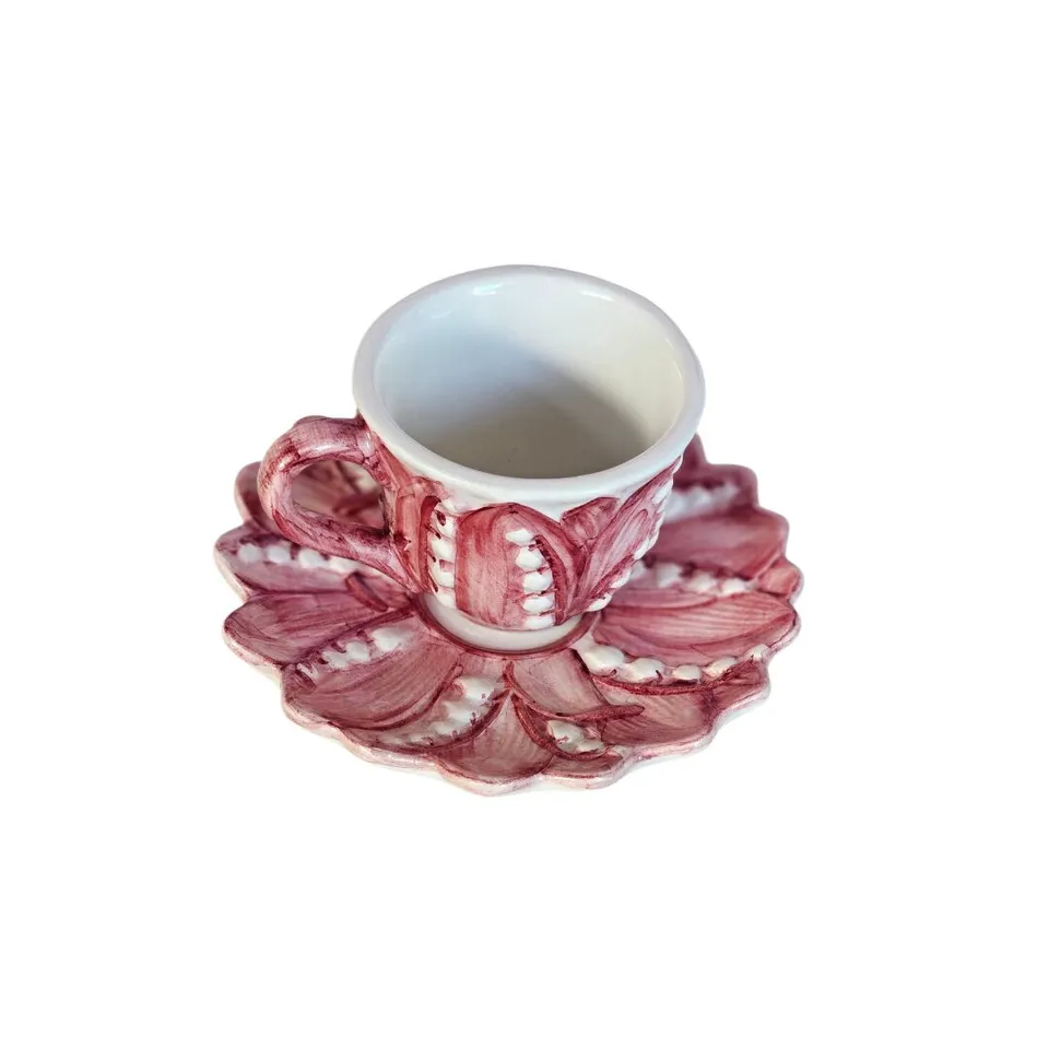 les-ottomans-lily-of-the-valley-espressotasse-mit-untertasse-rosa-keramik image 1