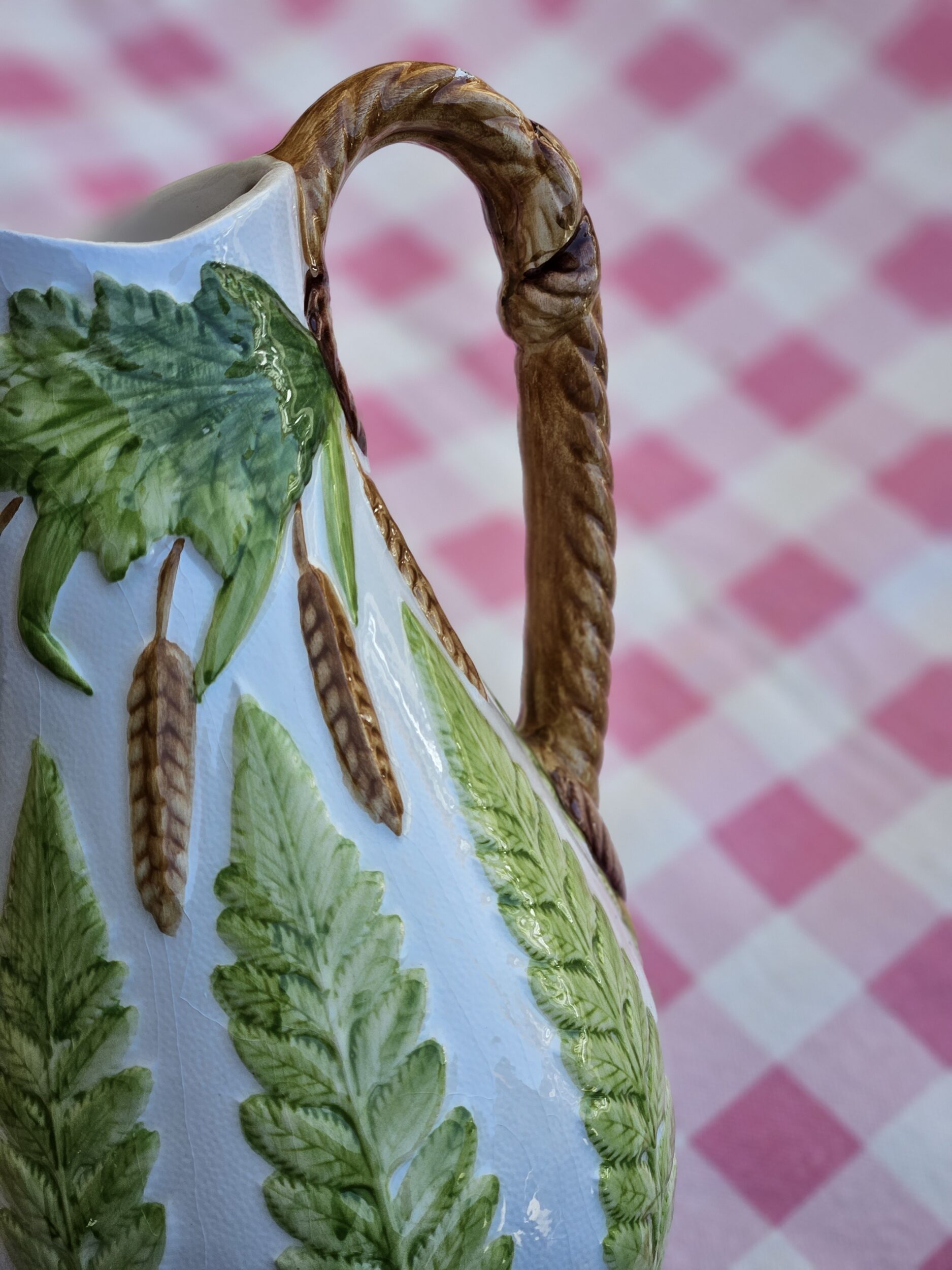 les-ottomans-krug-vase-keramik-handbemalt image 3