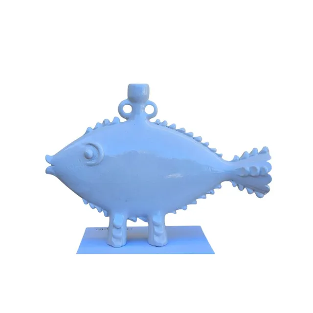 les-ottomans-kerzenleuchter-fisch-keramik-candelabra image 1