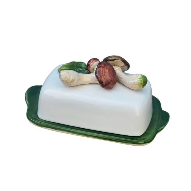 les-ottomans-the-mushrooms-butterdose-aus-keramik-pilz-handbemalt image 1