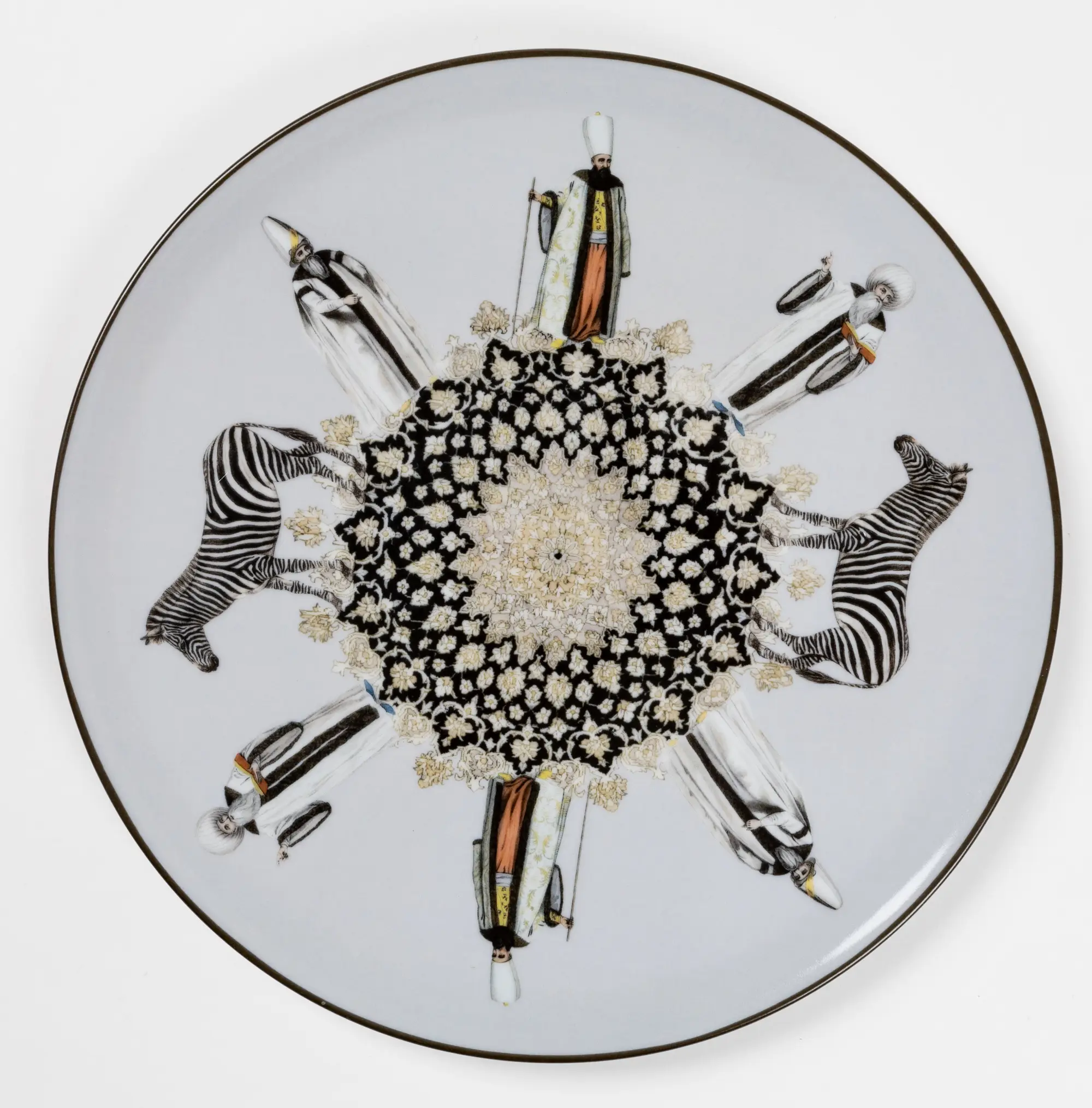 les-ottomans-costantinopoli-porzellanteller-essteller-vito-nesta image 1