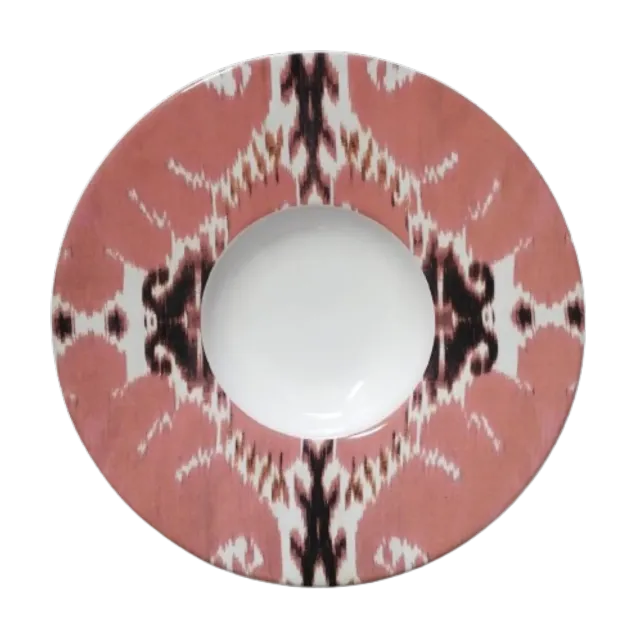 les-ottomans-ikat-keramik-pastaschale-italienische-pasta-bowl-sp-lmaschinenfest image 1