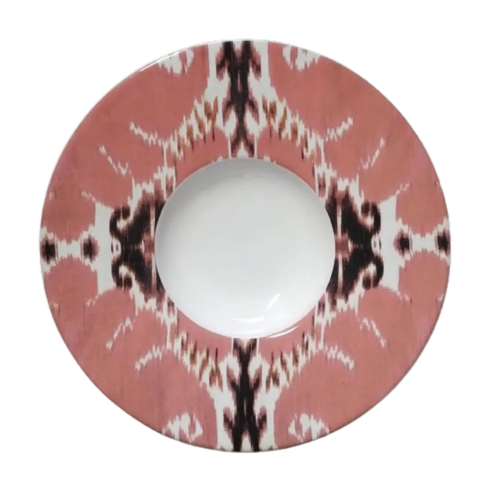 les-ottomans-ikat-keramik-pastaschale-italienische-pasta-bowl-sp-lmaschinenfest image 1