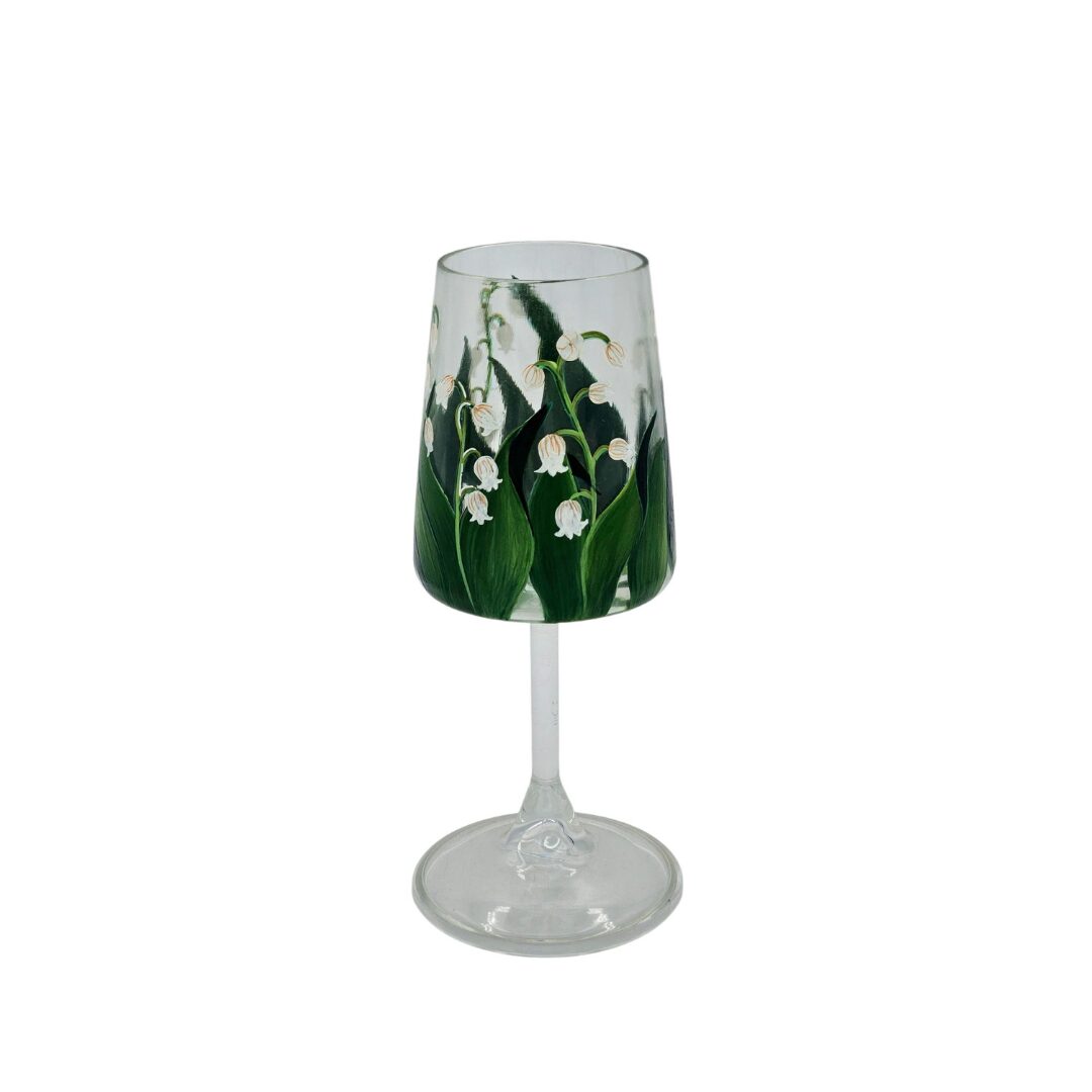 les-ottomans-lily-deko-glas-handbemalt image 1