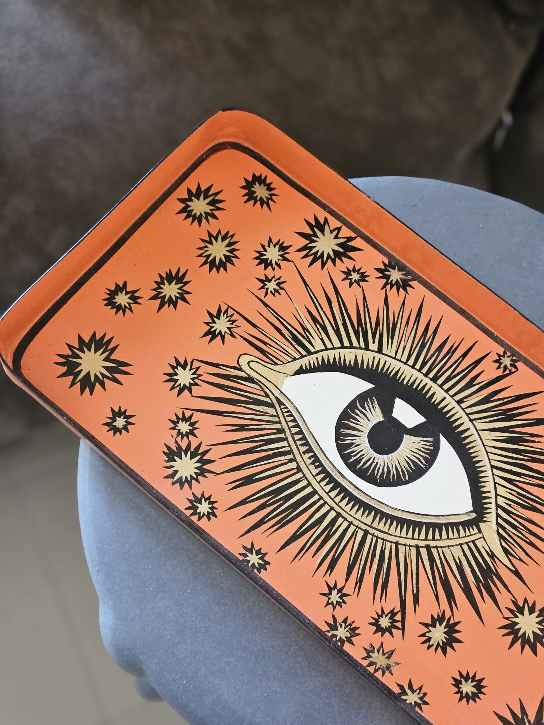 les-ottomans-all-seeing-eye-tablett-eisen-handbemalt-orange image 2