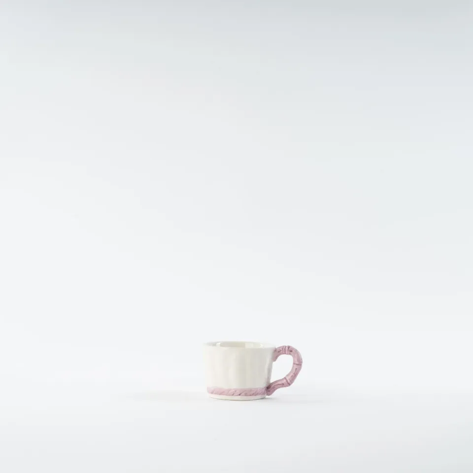 les-ottomans-lilac-tasse-mit-untertasse-aus-keramik-handbemalt-wicker image 1