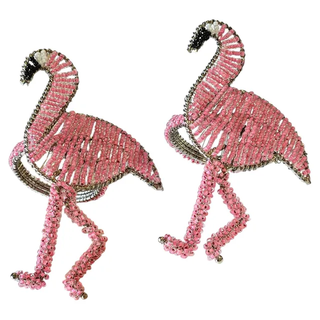 les-ottomans-serviettenringe-mit-perlen-flamingo-2er-set image 1