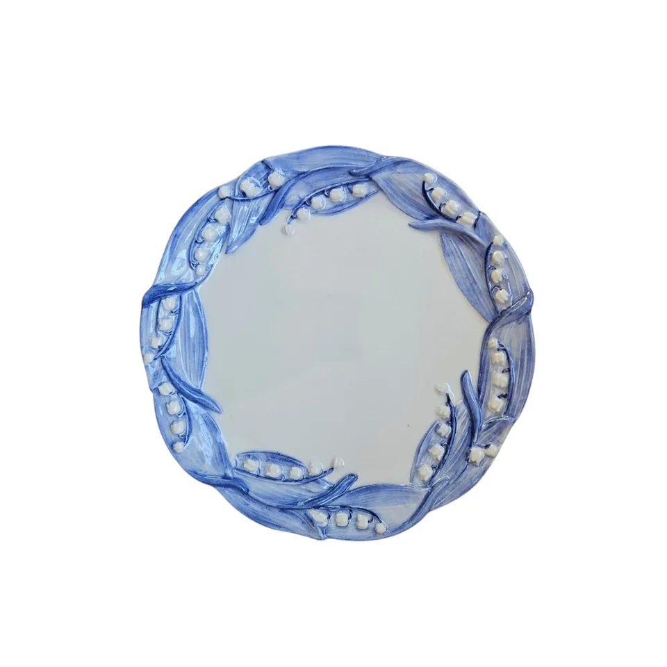 les-ottomans-lily-of-the-valley-dessertteller-2er-set-keramik image 1