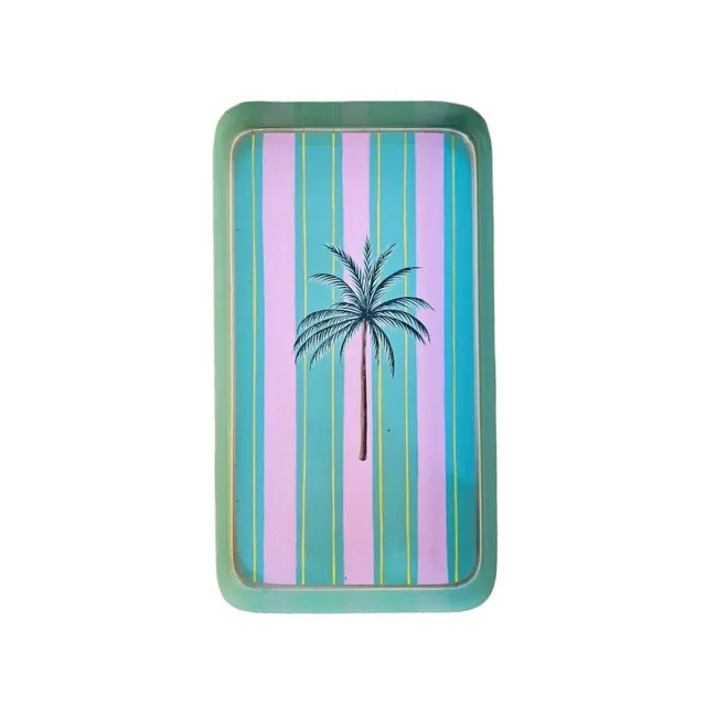 les-ottomans-it269-tablett-eisen-handbemalt-floral-tiermotive image 1