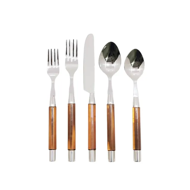 les-ottomans-moka-besteckset-5-teilig-edelstahl-mit-moka-griffen image 1