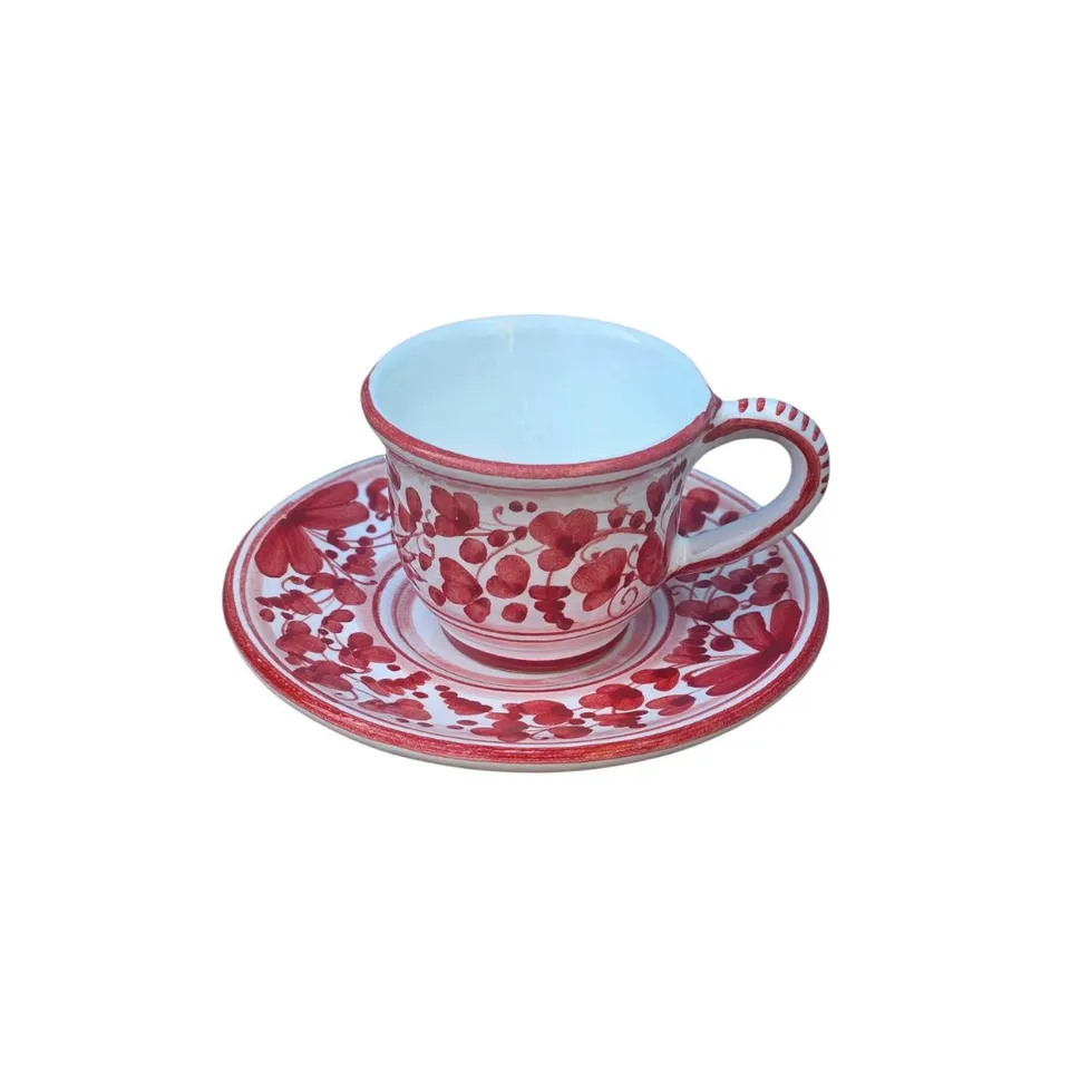 les-ottomans-uccelli-e-fiori-handbemalte-espressotasse-mit-untertasse image 1