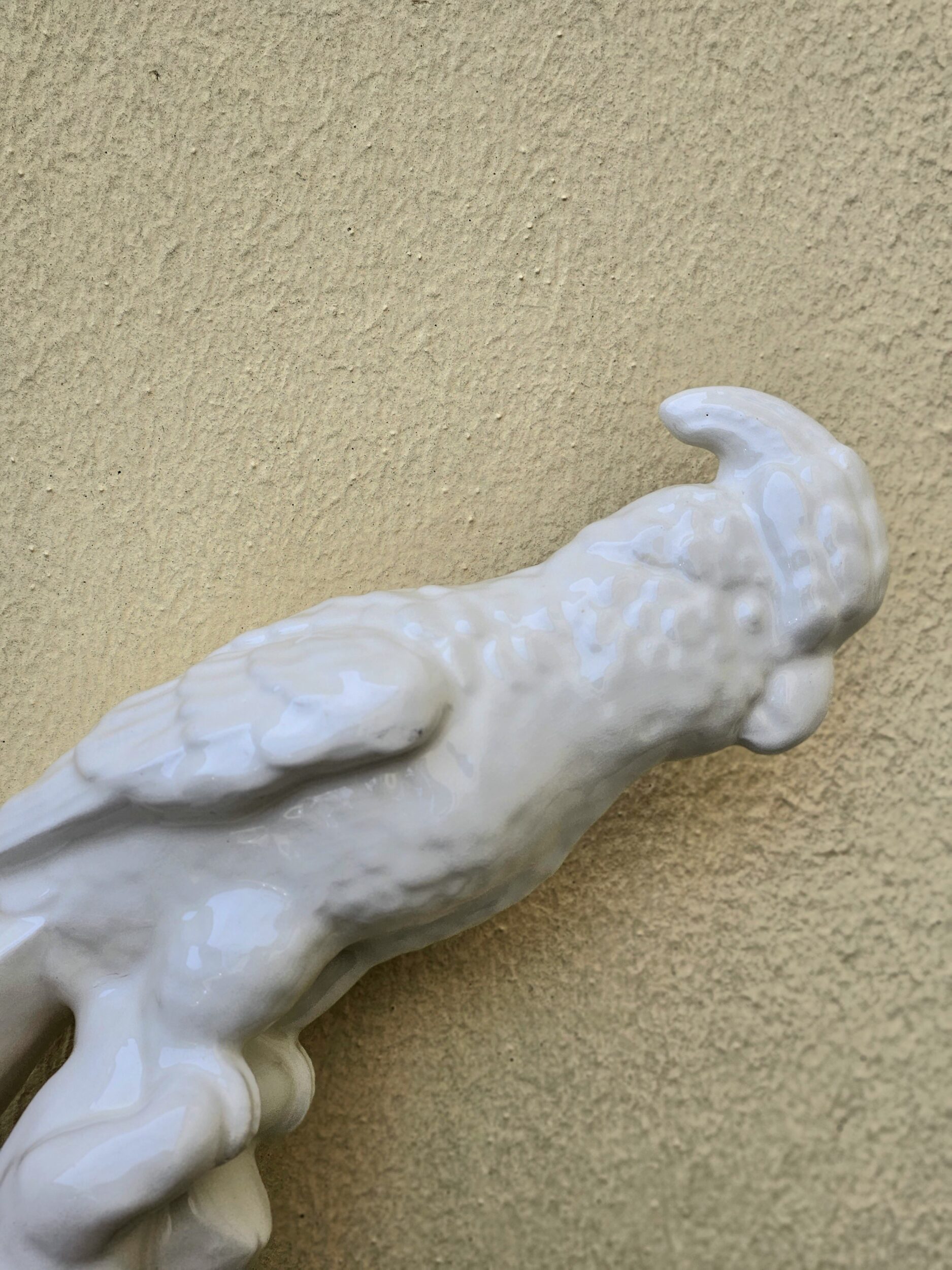 les-ottomans-papagei-dekofigur-keramik-handbemalt image 2