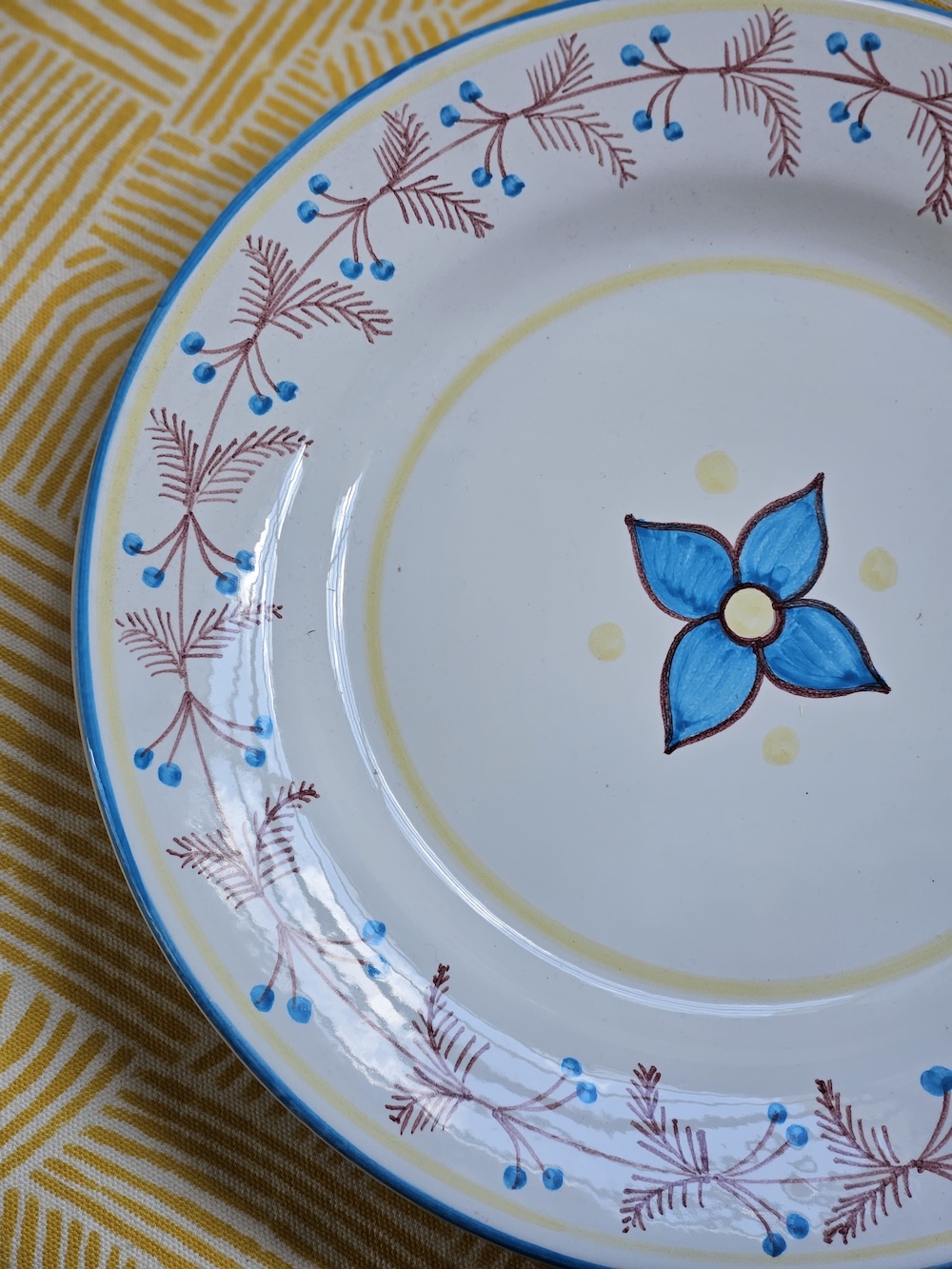 les-ottomans-teller-set-stella-floreale-keramik-2-teilig image 3