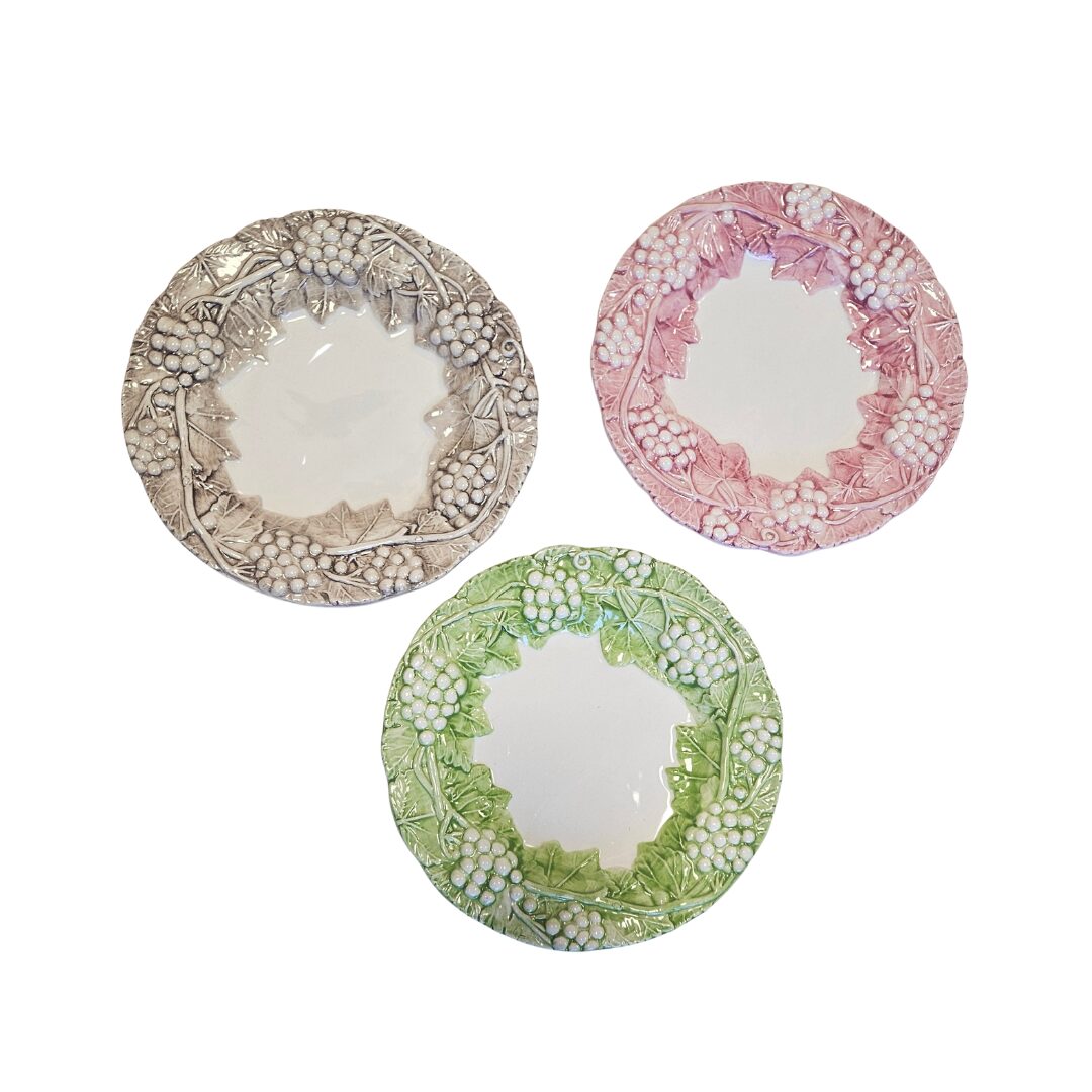 les-ottomans-grapes-dessert-teller-aus-keramik-handbemalt-set-aus-3 image 1