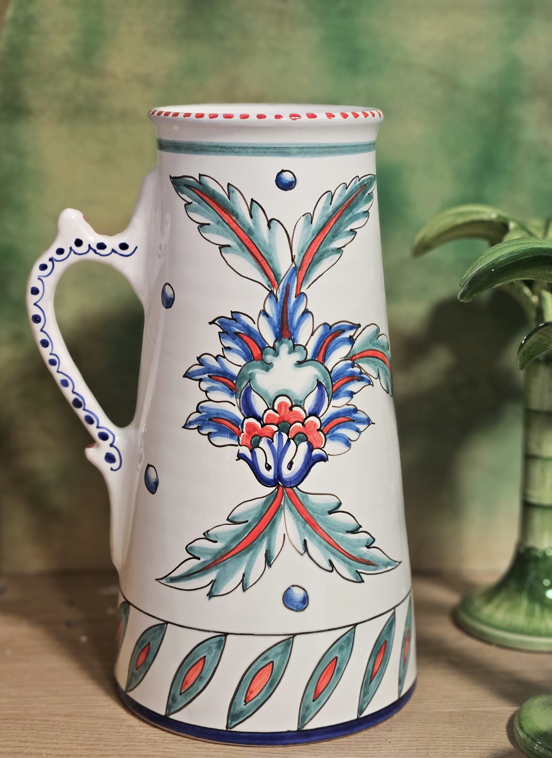 les-ottomans-iznik-krug-vase-keramik-handbemalt image 2
