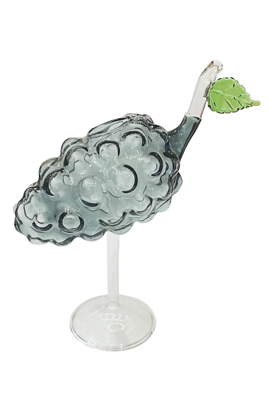 les-ottomans-cocktailglas-uva-skulptiertes-glas-mit-trauben-design image 1