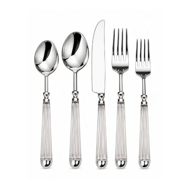 les-ottomans-florence-besteckset-5-teilig-aus-edelstahl image 1