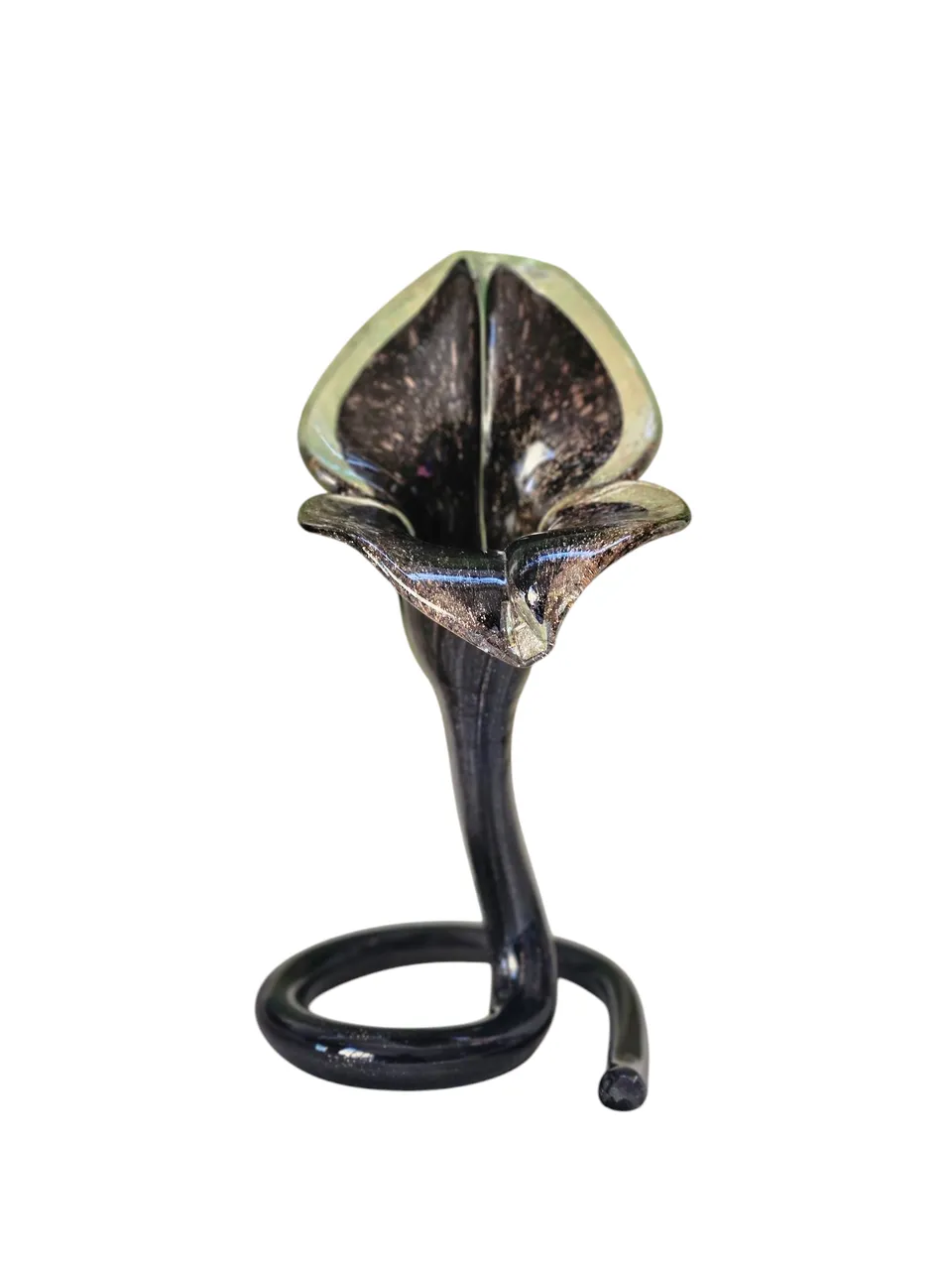 les-ottomans-kerzenhalter-black-orchid-glas image 1