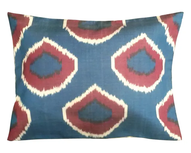les-ottomans-seiden-kissenbezug-ikat-s76 image 1