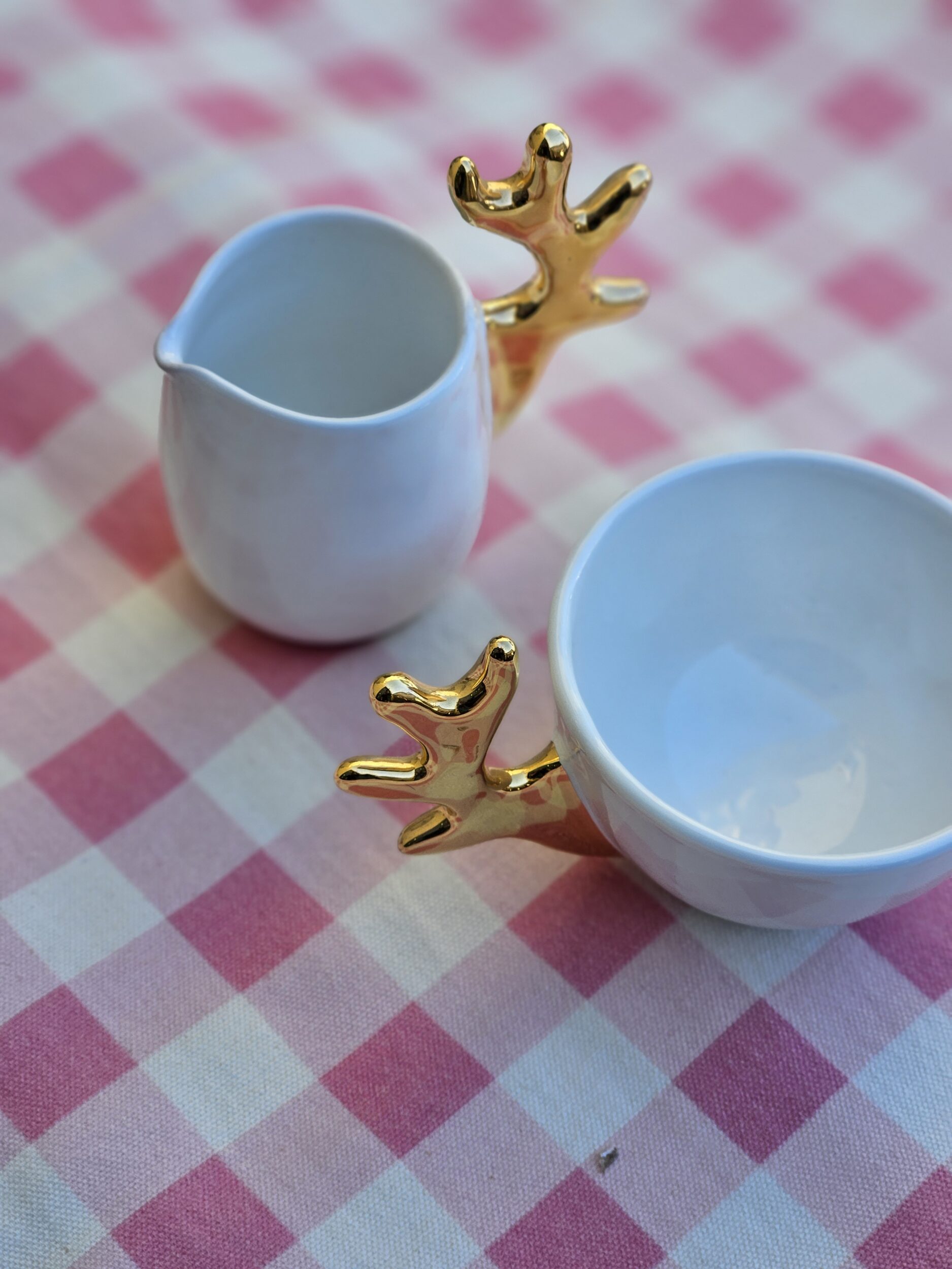 les-ottomans-espresso-tasse-aus-keramik-mit-milchk-nnchen-2-teiliges-kaffee-set image 2
