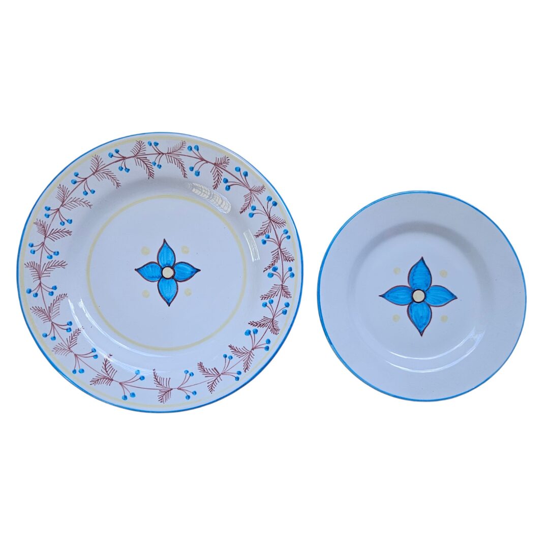 les-ottomans-teller-set-stella-floreale-keramik-2-teilig image 1