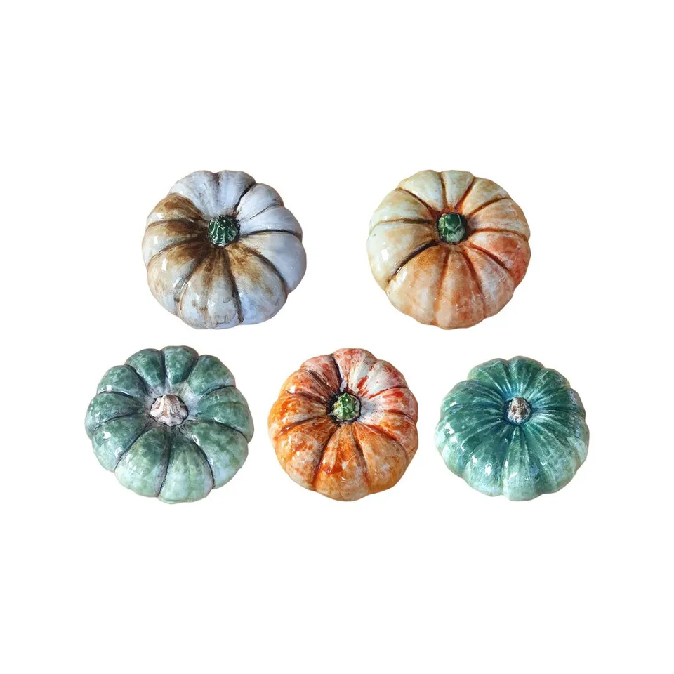 les-ottomans-raccolto-tischdeko-set-5-teilig-keramik-handbemalt image 1