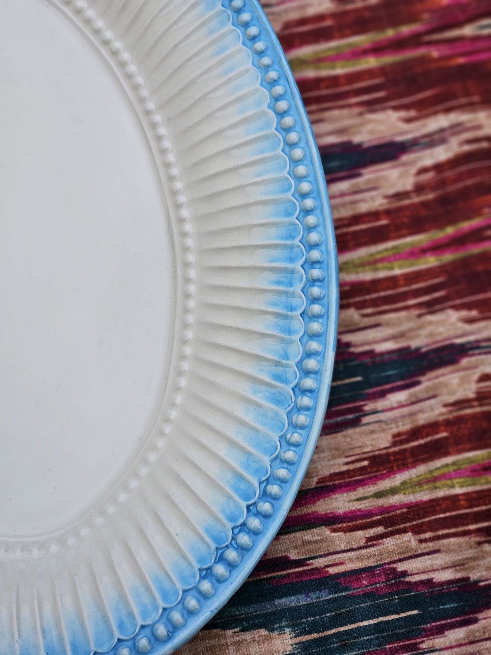 les-ottomans-tablett-geflochten-keramik-handbemalt image 3