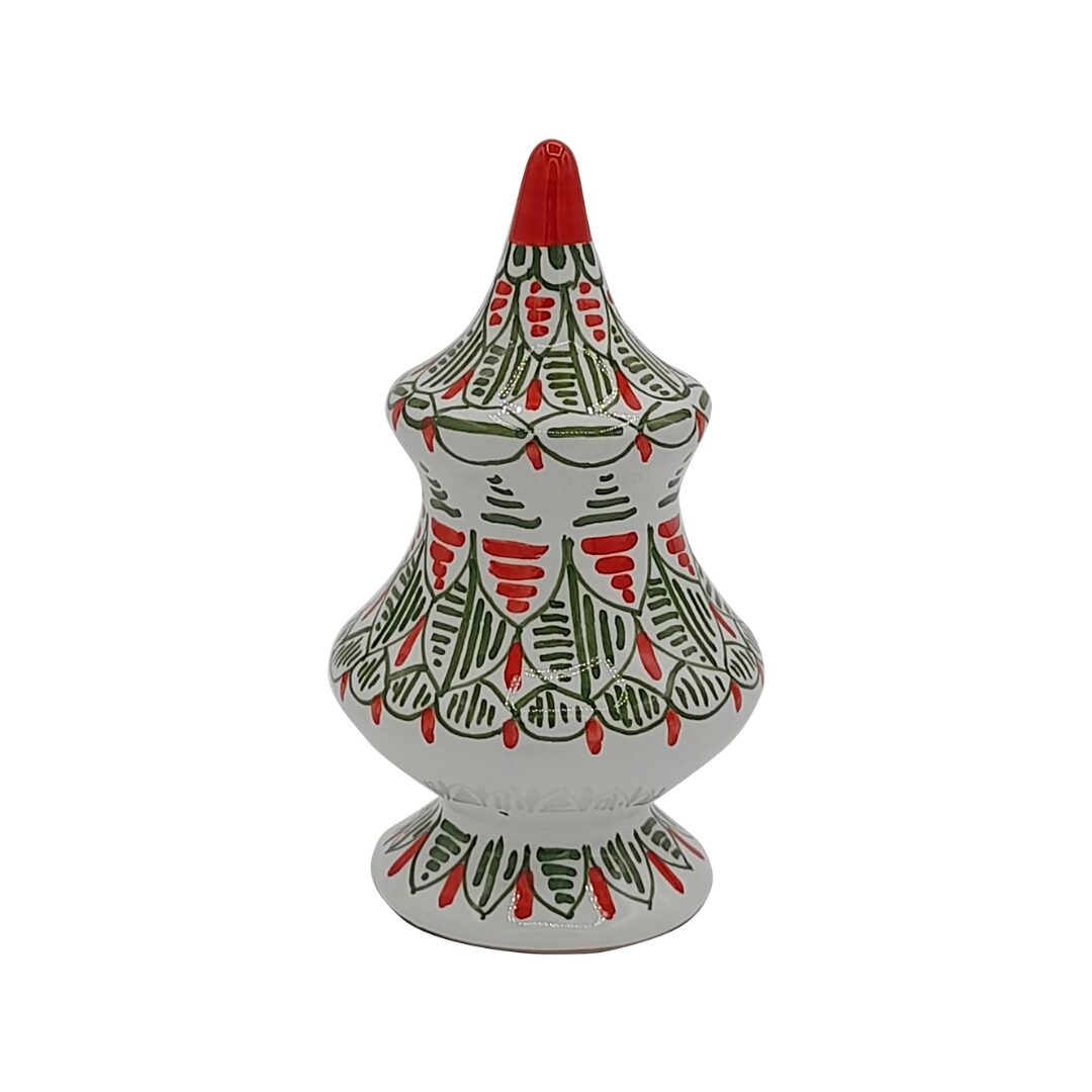 les-ottomans-cmt09-weihnachtsbaum-keramik-handbemalt image 1