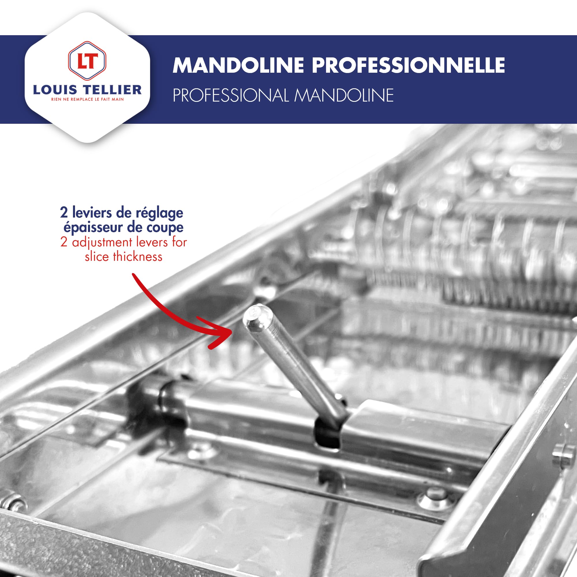 louis-tellier-bron-coucke-mandoline-edelstahl-profi-verstellbar image 4