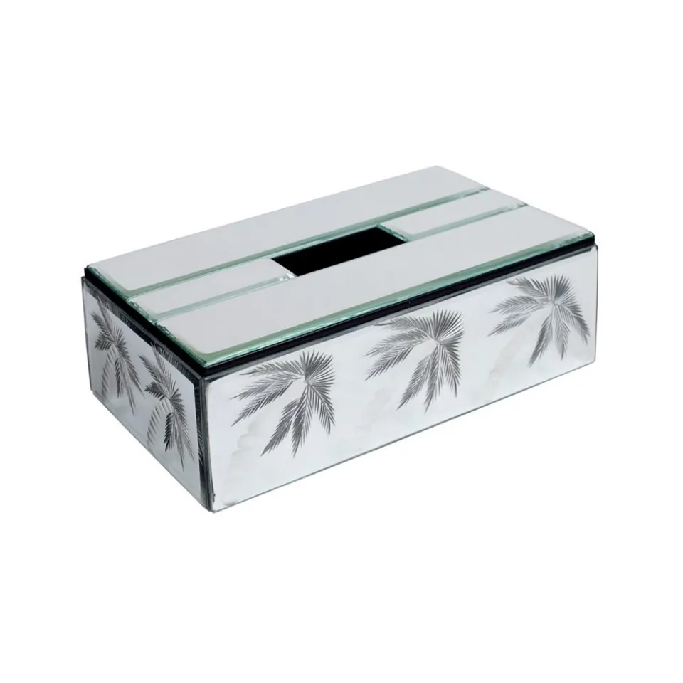 les-ottomans-taschentuchbox-glas-palme-theb08 image 1