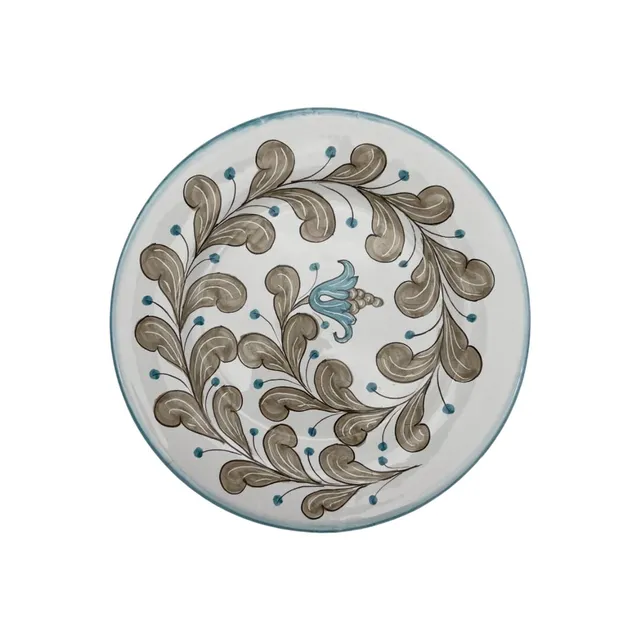 les-ottomans-dessertteller-keramik-handbemalt-floral image 1