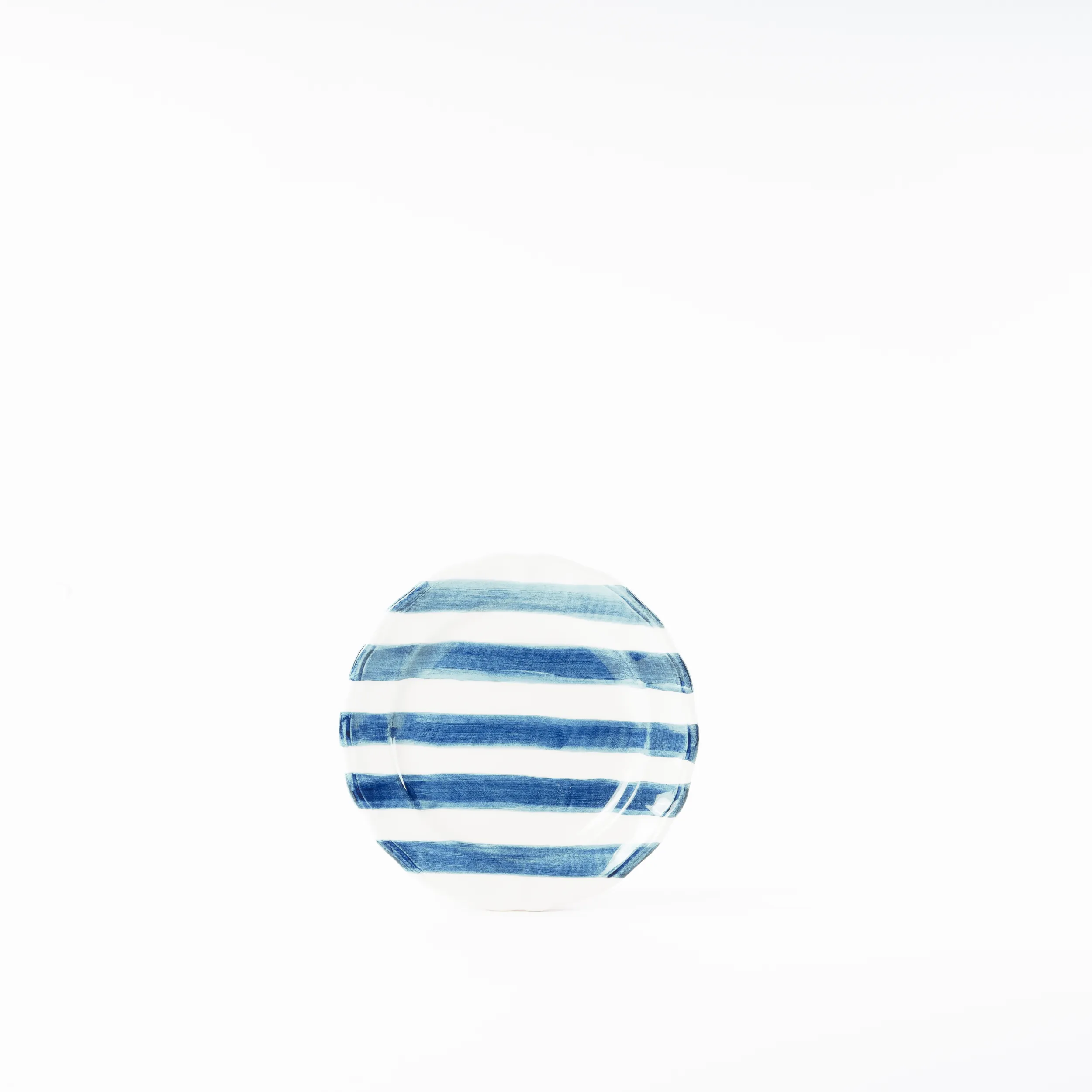 les-ottomans-st05-keramikteller-handbemalte-blaue-streifen image 1