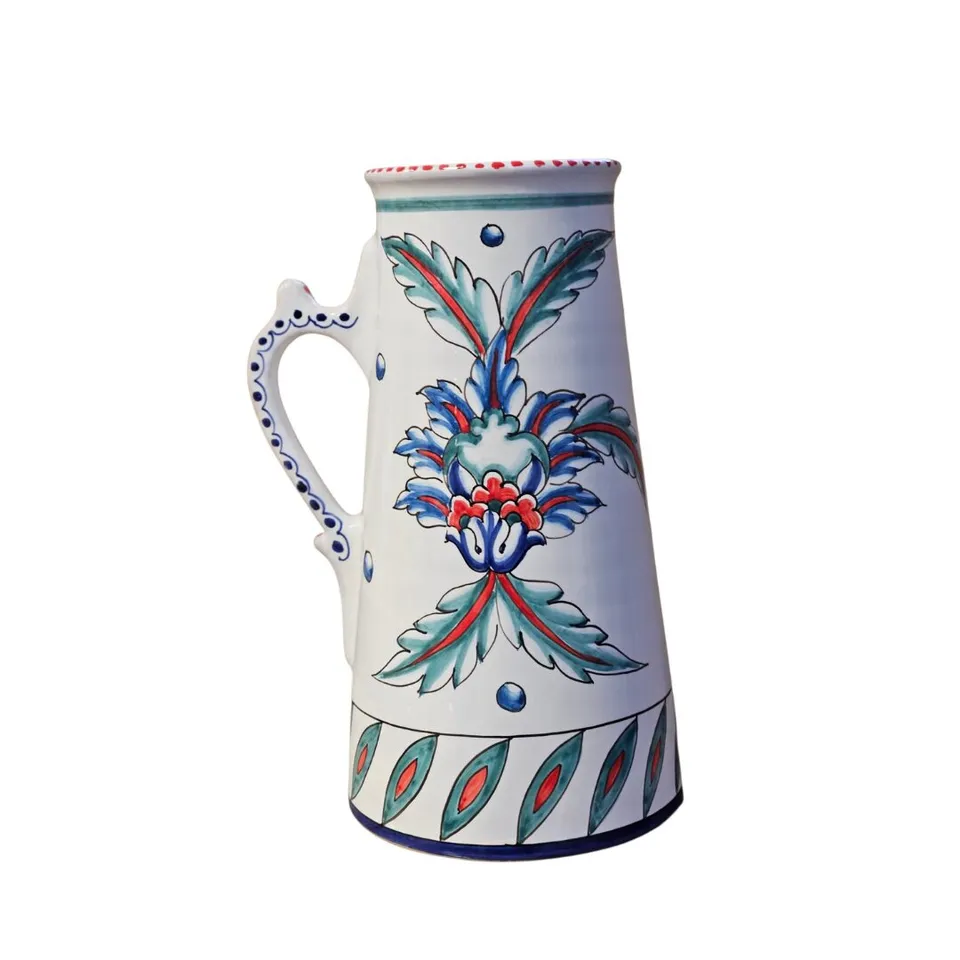 les-ottomans-iznik-krug-vase-keramik-handbemalt image 1