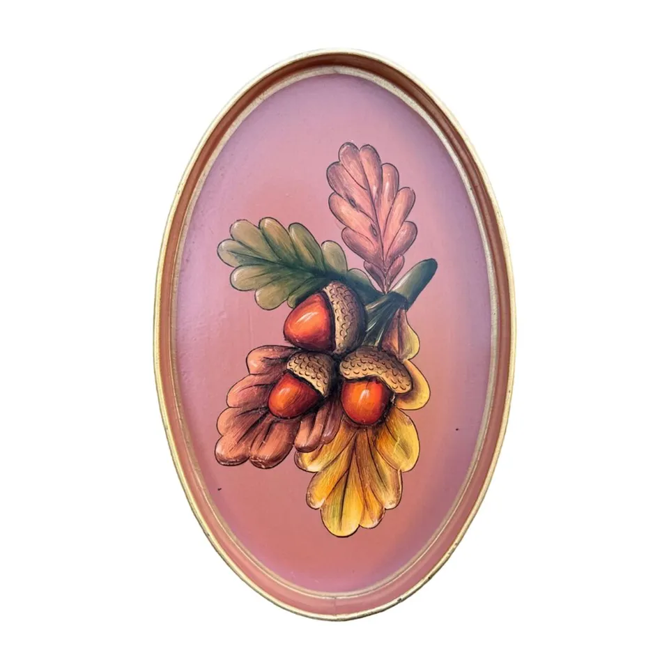 les-ottomans-it246-tablett-ghianda-aus-eisen-handbemalt image 1