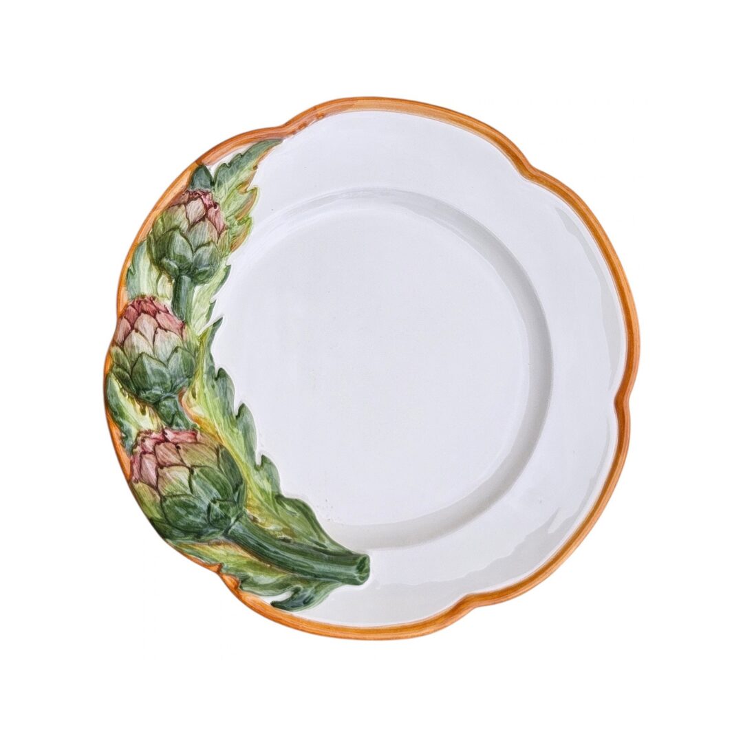 les-ottomans-carciofo-asp04-teller-flach-handbemalte-keramik image 1