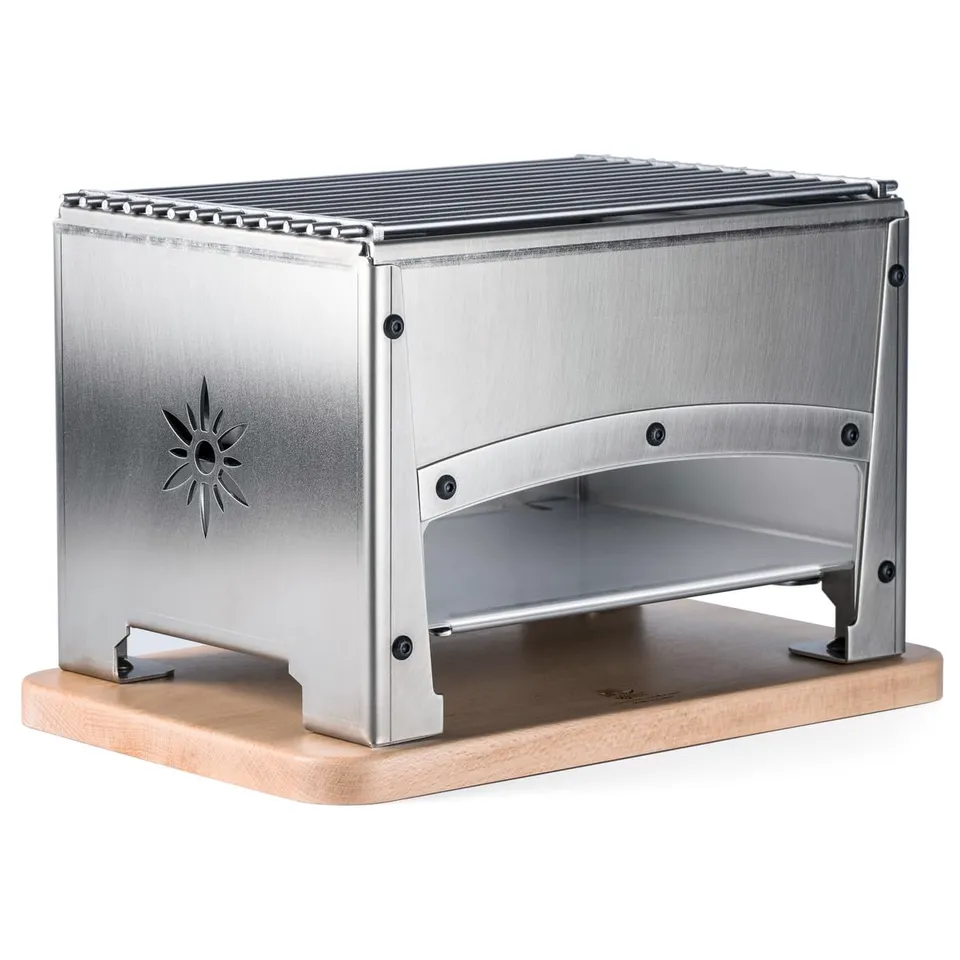 louis-tellier-bron-coucke-kohlegrill-edelstahl-32-x-22-x-21-5-cm-made-in-france image 1
