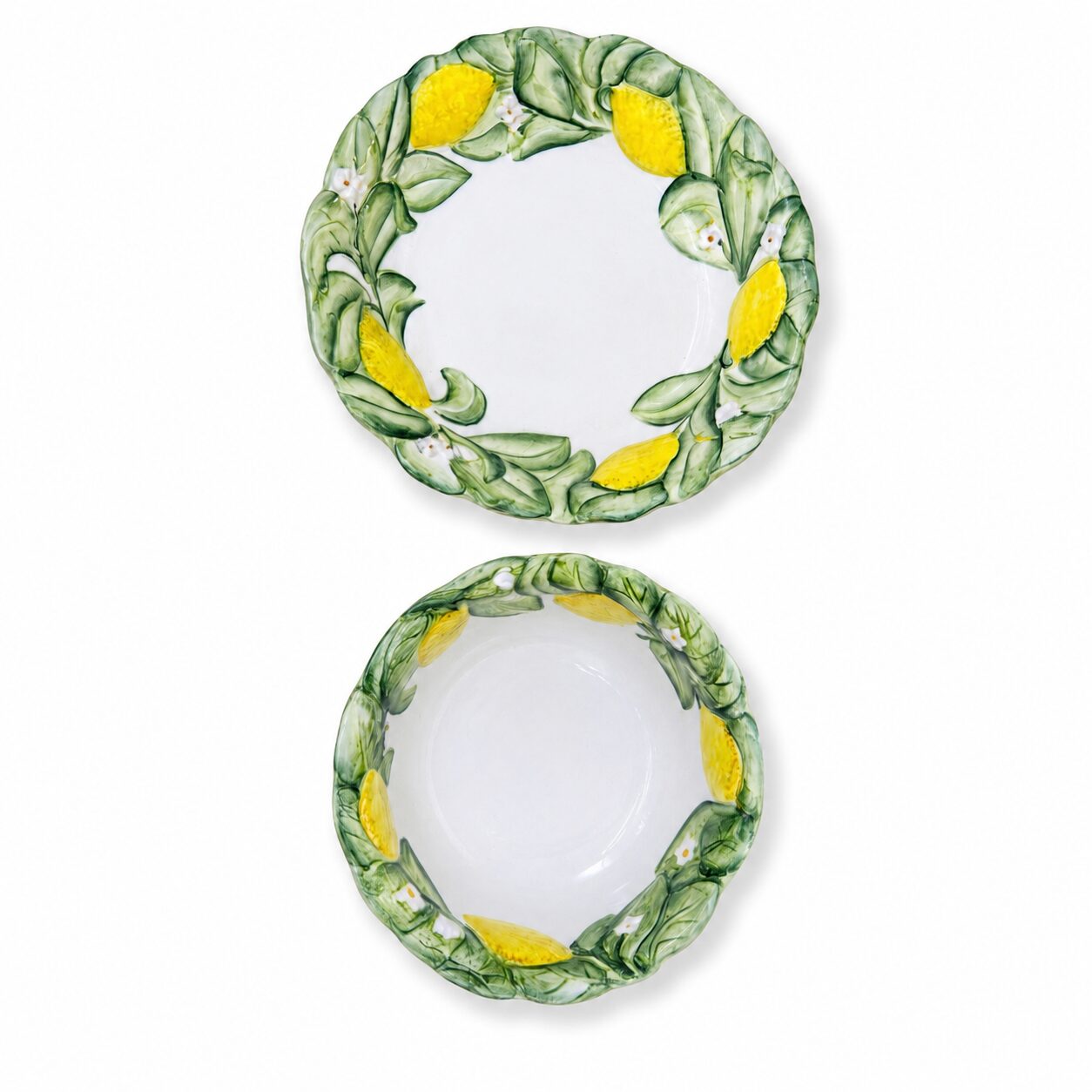les-ottomans-limoni-keramikschalen-2er-set-handbemalt image 1