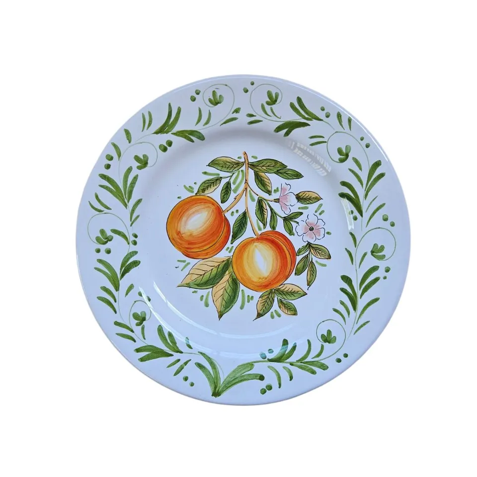 les-ottomans-melograno-teller-flach-aus-keramik-handbemalt image 1