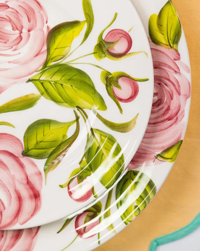les-ottomans-rose-thr05-insalatiera-keramiksch-ssel-handbemalt image 1